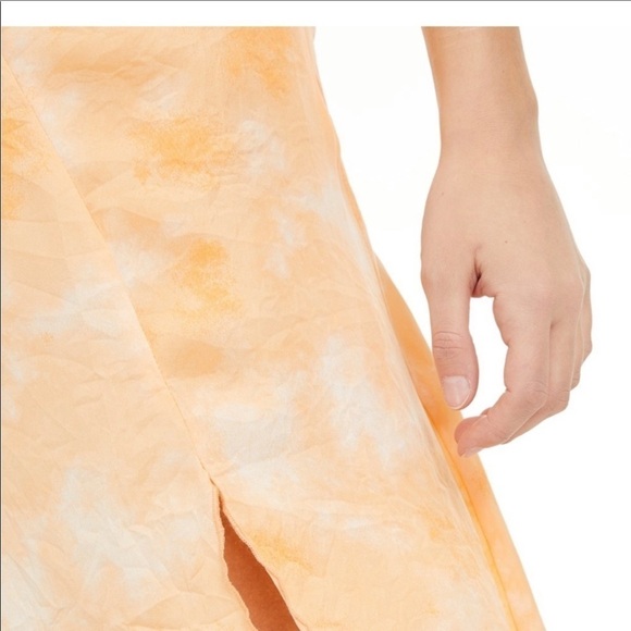 Free People Martine Peach Combo Flirt Skirt - Picture 5 of 14